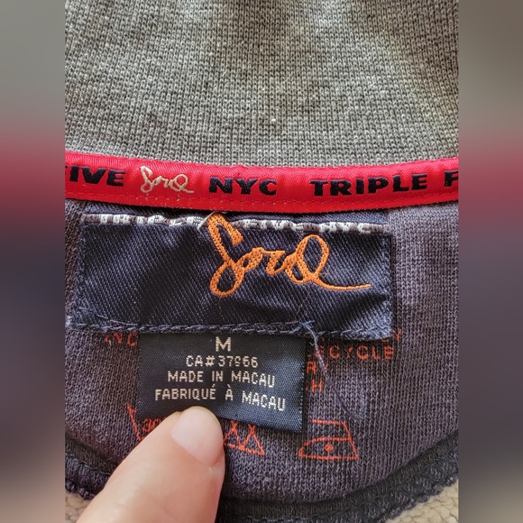 Triple Five Soul vintage womans zipper hoodie. Size small. - Picture 3 of 5